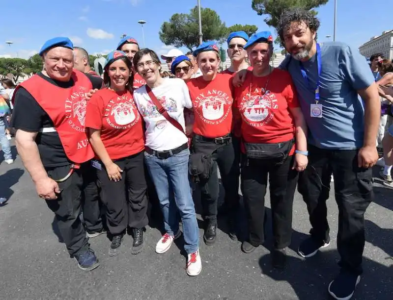 rossana praitano e massimo farinella con i city   angel s  foto di bacco