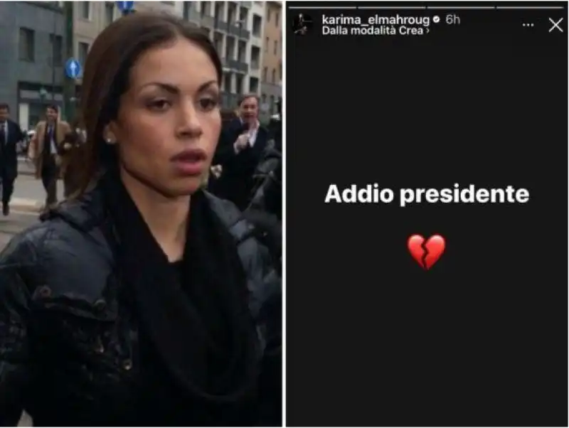 ruby karima el mahroug ADDIO A BERLUSCONI