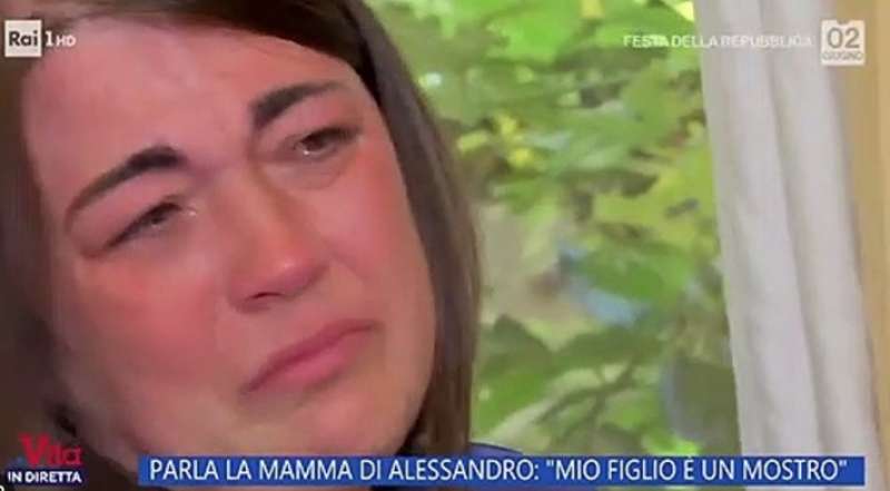 sabrina paulis, madre di alessandro impagnatiello, a la vita in diretta 4