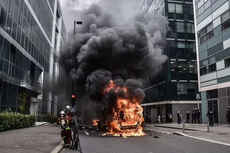 scontri a parigi dopo la morte di nahel 2