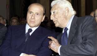 SILVIO BERLUSCONI CON GIANNI AGNELLI