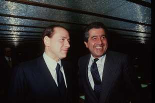 SILVIO BERLUSCONI E CARLO DE BENEDETTI