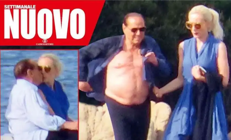 Silvio Berlusconi e Marta Fascina