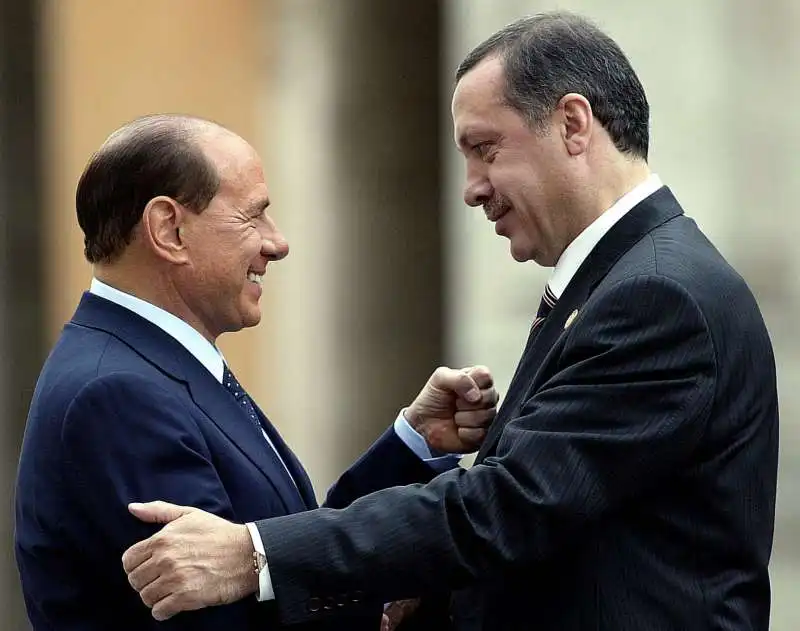 silvio berlusconi     recep tayyip erdogan   