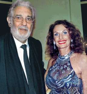 simona Lidulli CON PLACIDO DOMINGO