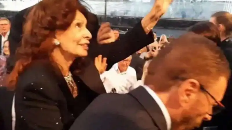 sophia loren a verona per l'aida  1