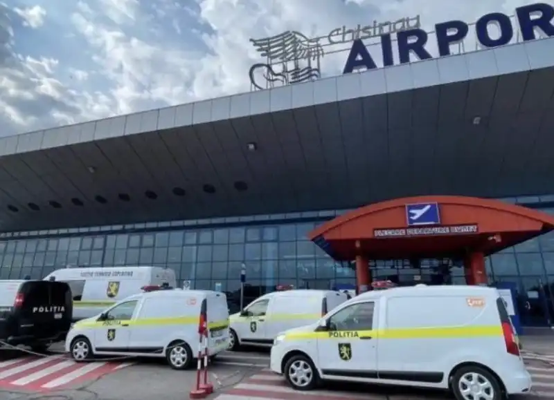 SPARATORIA ALL'AEROPORTO DI CHISINAU