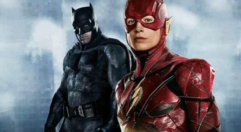 the flash ezra miller e ben affleck