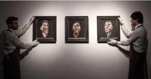 Tre studi per un ritratto di George Dyer di Francis Bacon