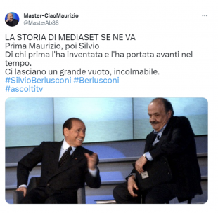 tweet sulla morte di silvio berlusconi 1