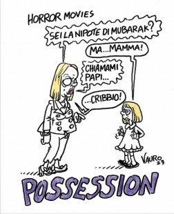 vauro vignetta meloni