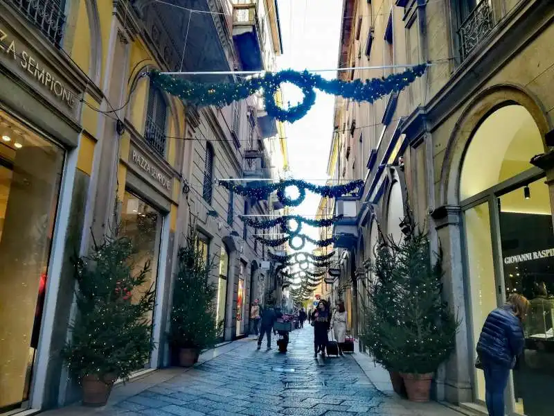 via della spiga milano 