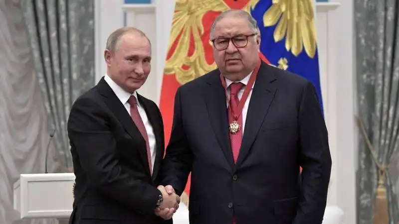 vladimir putin   alisher usmanov