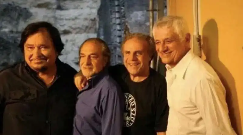 umberto smaila, nini salerno, jerry cala?? e franco oppini i gatti di vicolo miracoli  