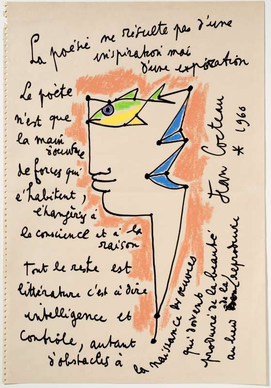 06 jean cocteau poetry 1960