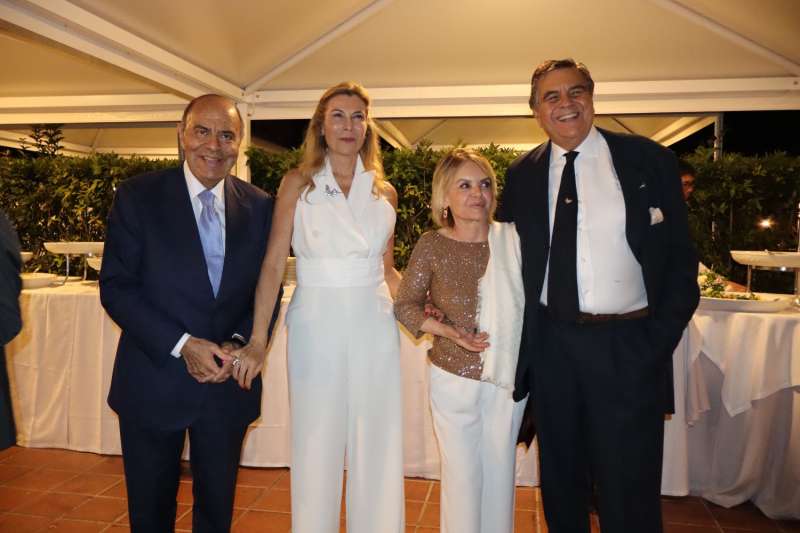 6 bruno vespa, claudia varini, augusta vespa e stefano varini