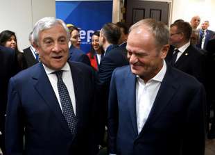 antonio tajani donald tusk