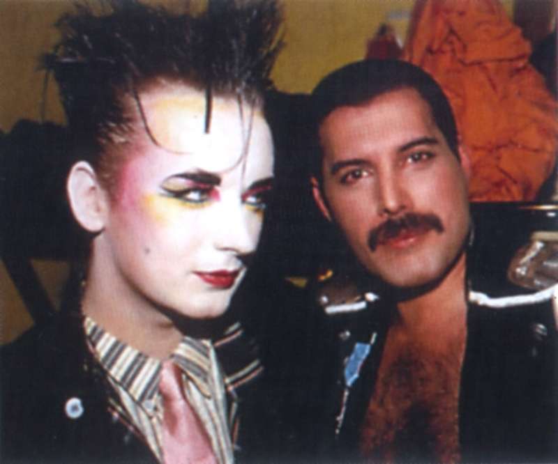 boy george freddie mercury