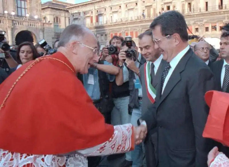  camillo ruini   romano prodi 