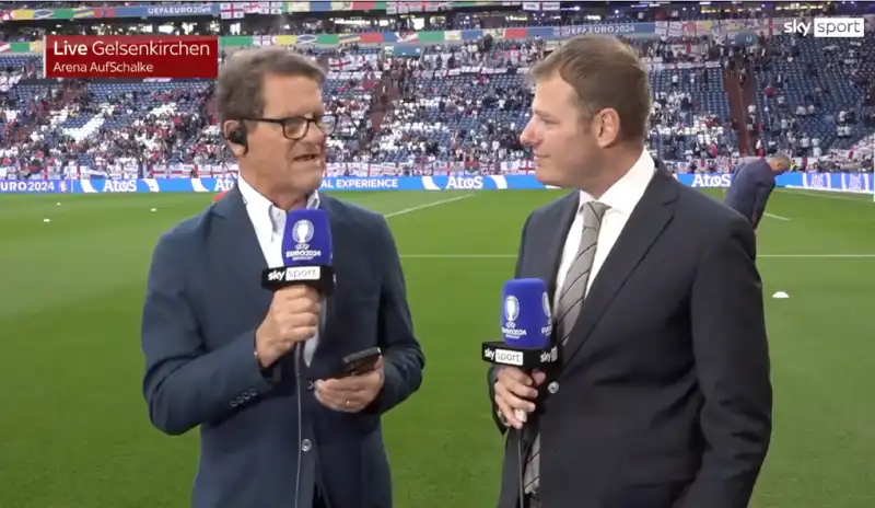 capello e bagnulo in diretta sky