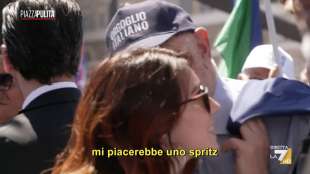 carlo nordio chiede uno spritz a una giornalista 2