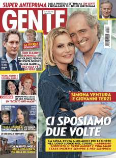 cover gente del 15 giugno 2024