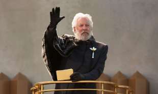 donald sutherland in hunger games