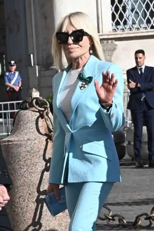 donatella versace  ricevimento quirinale 2 giugno 2024   