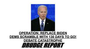 DRUDGE REPORT - REPLACE BIDEN