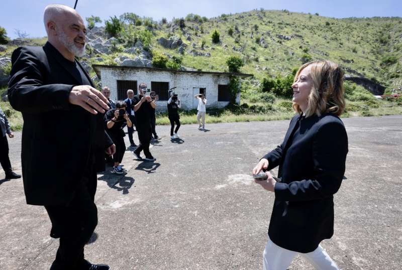 edi rama giorgia meloni