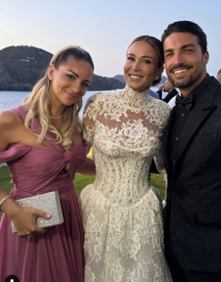 eleonora brunacci mariano di vaio al matrimonio di diletta leotta e loris karius 3