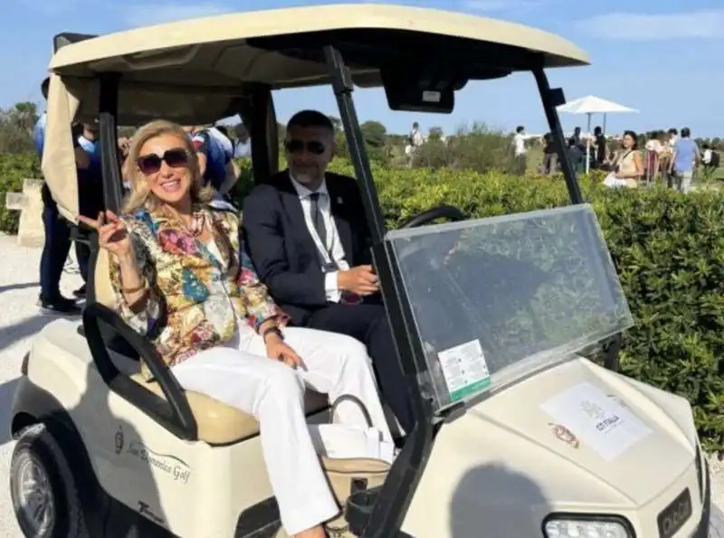 ELISABETTA BELLONI - FABRIZIO ALFANO - G7 BORGO EGNAZIA