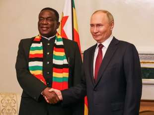 Emmerson Mnangagwa VLADIMIR PUTIN