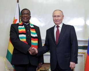 Emmerson Mnangagwa VLADIMIR PUTIN