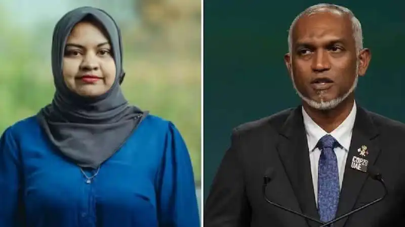 fathimath shamnaz ali saleem mohamed muizzu