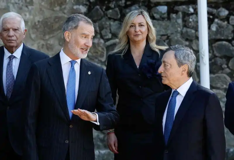 felipe vi con mario draghi 