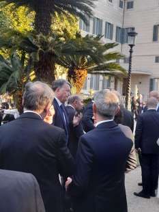 festa al quirinale 2024 bruno vespa tra la folla