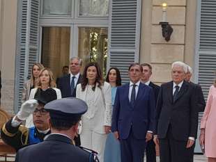 festa al quirinale 2024 giorgia meloni ignazio la russa sergio mattarella