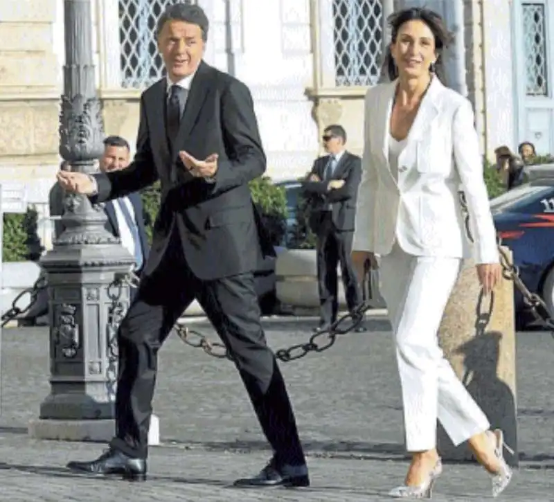 festa al quirinale 2024   matteo renzi e agnese landini 