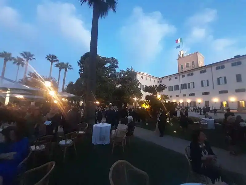 festa al quirinale 2024   ospiti ai tavoli 