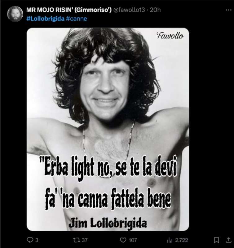 francesco lollobrigida meme sulla cannabis light 2