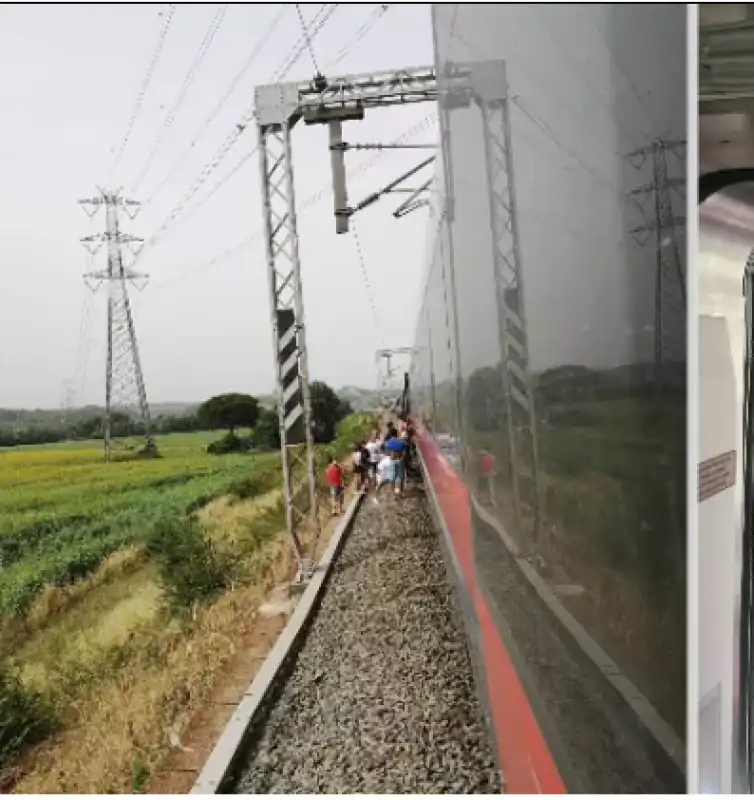 frecciarossa si ferma alle porte di roma