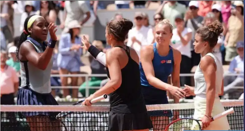 GAUFF Errani PAOLINI Siniakova 