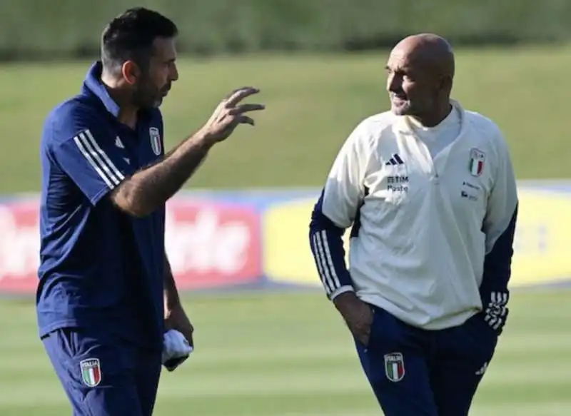 GIGI BUFFON E LUCIANO SPALLETTI