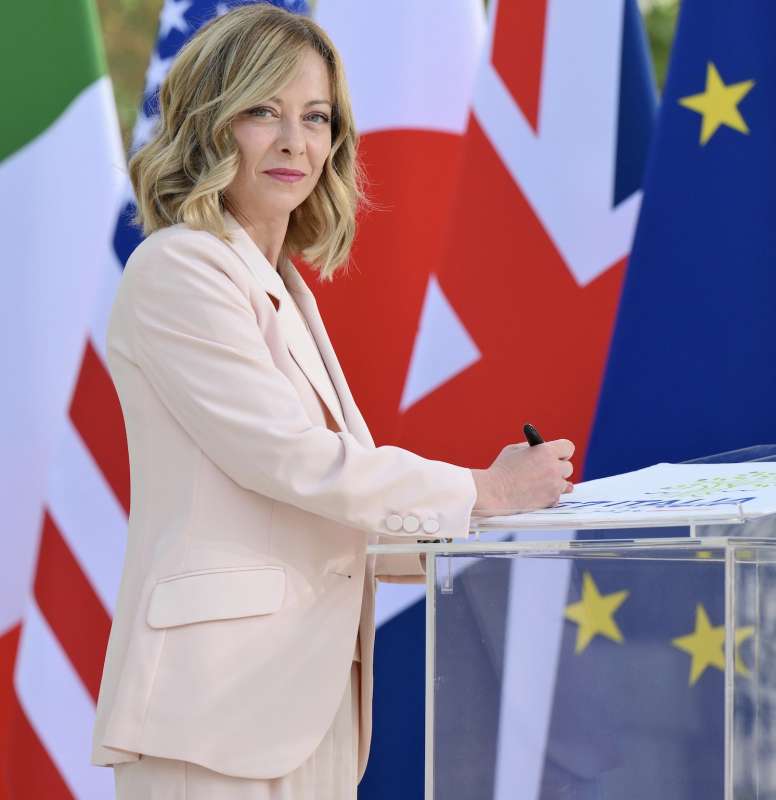 giorgia meloni al g7 di borgo egnazia