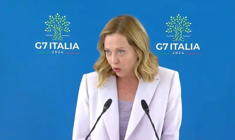 giorgia meloni   conferenza stampa finale g7 borgo egnazia   1