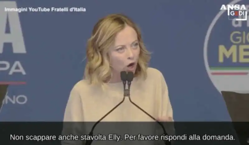 giorgia meloni e il comizio di chiusura della campagna elettorale 5