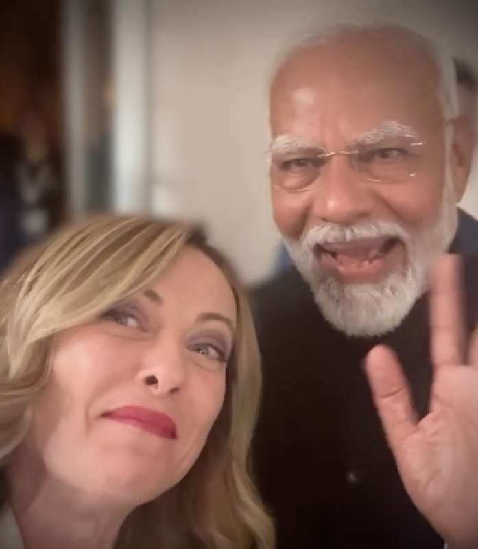 giorgia meloni narendra modi