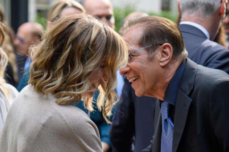 giorgia meloni paolo berlusconi