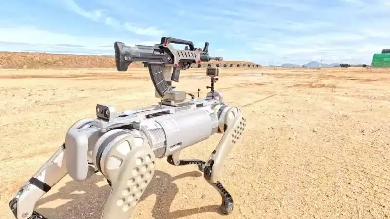 il cane robot dell'esercito cinese  4